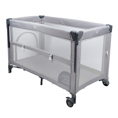 Манеж-кровать Amarobaby Transform Classic прямоугольный серый 1